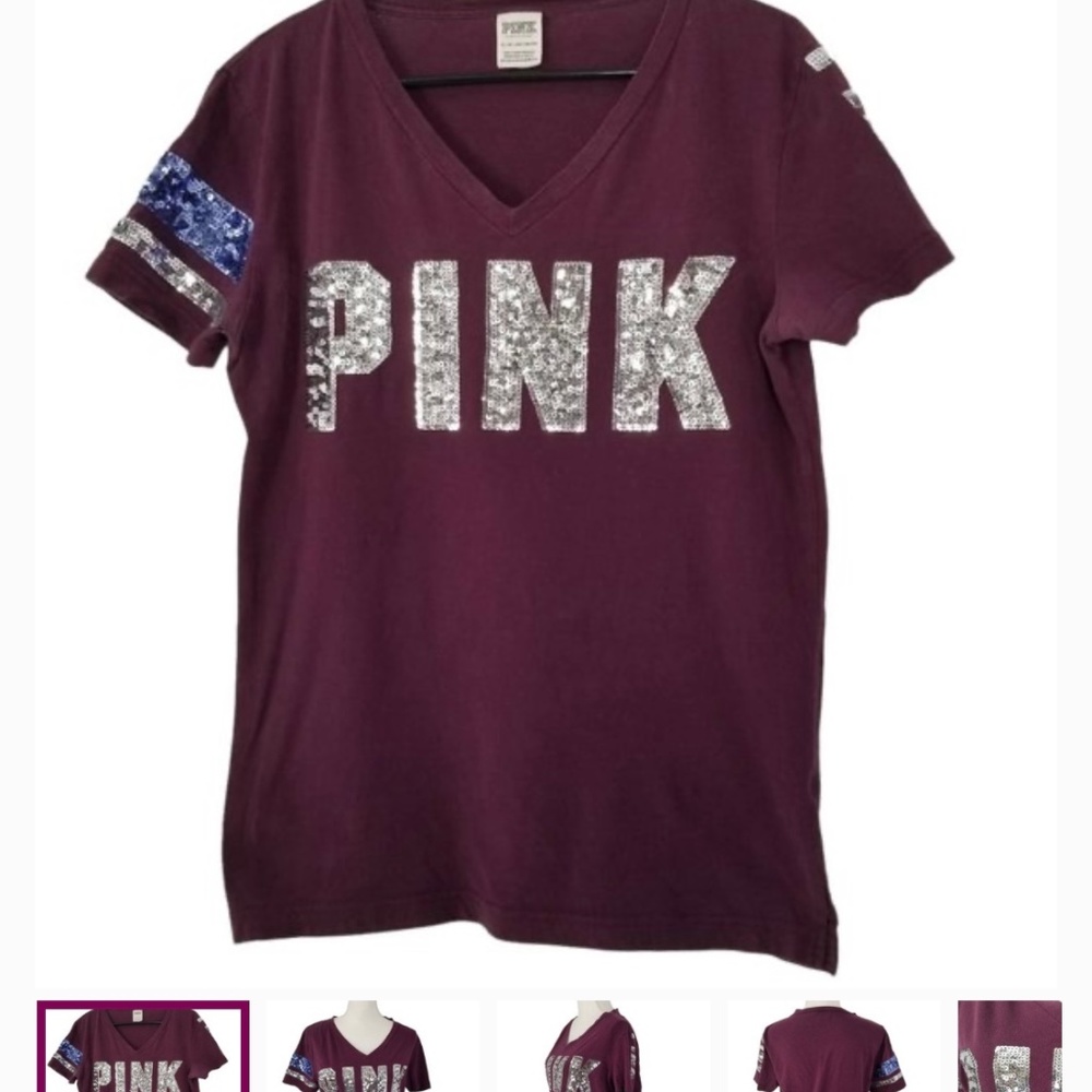 VS PINK Sequin shirt